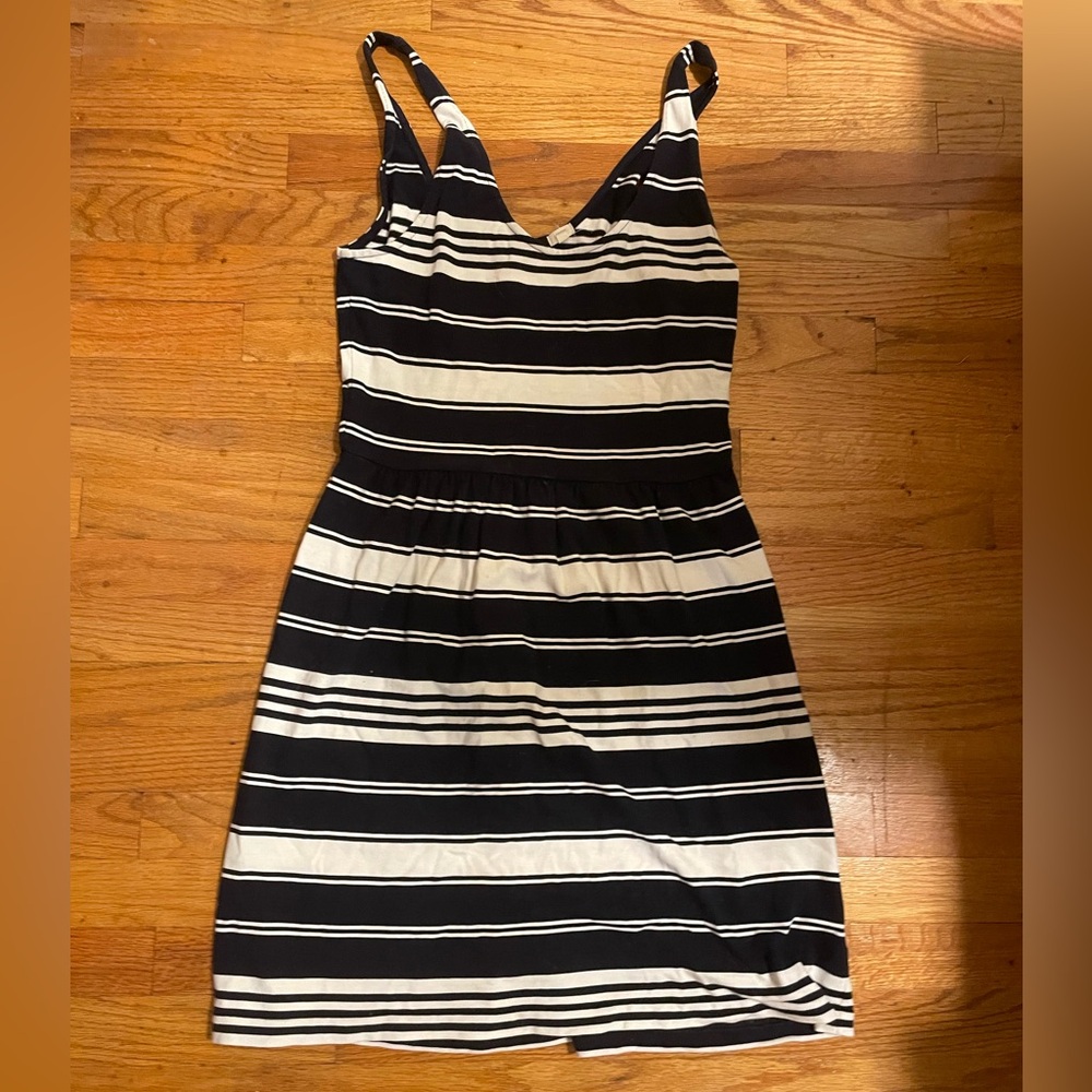 J Crew Striped Dress